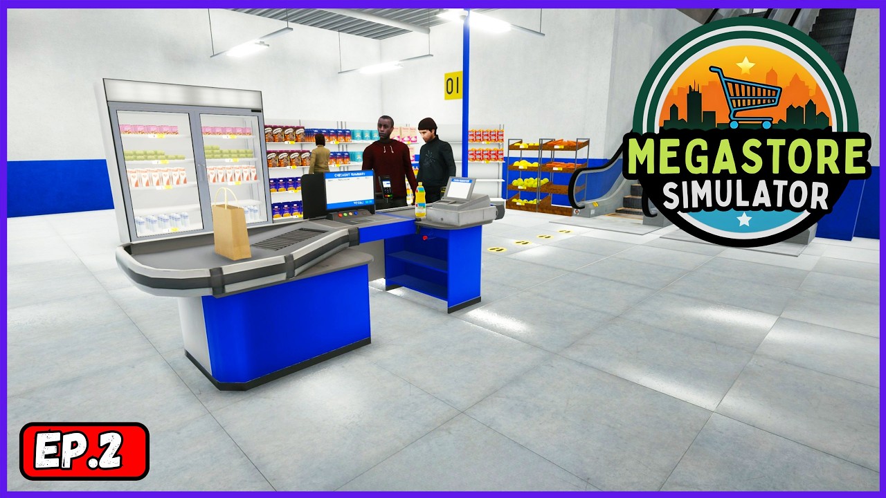 Доставка товаров | Геймплей Megastore Simulator | Эпизод 2