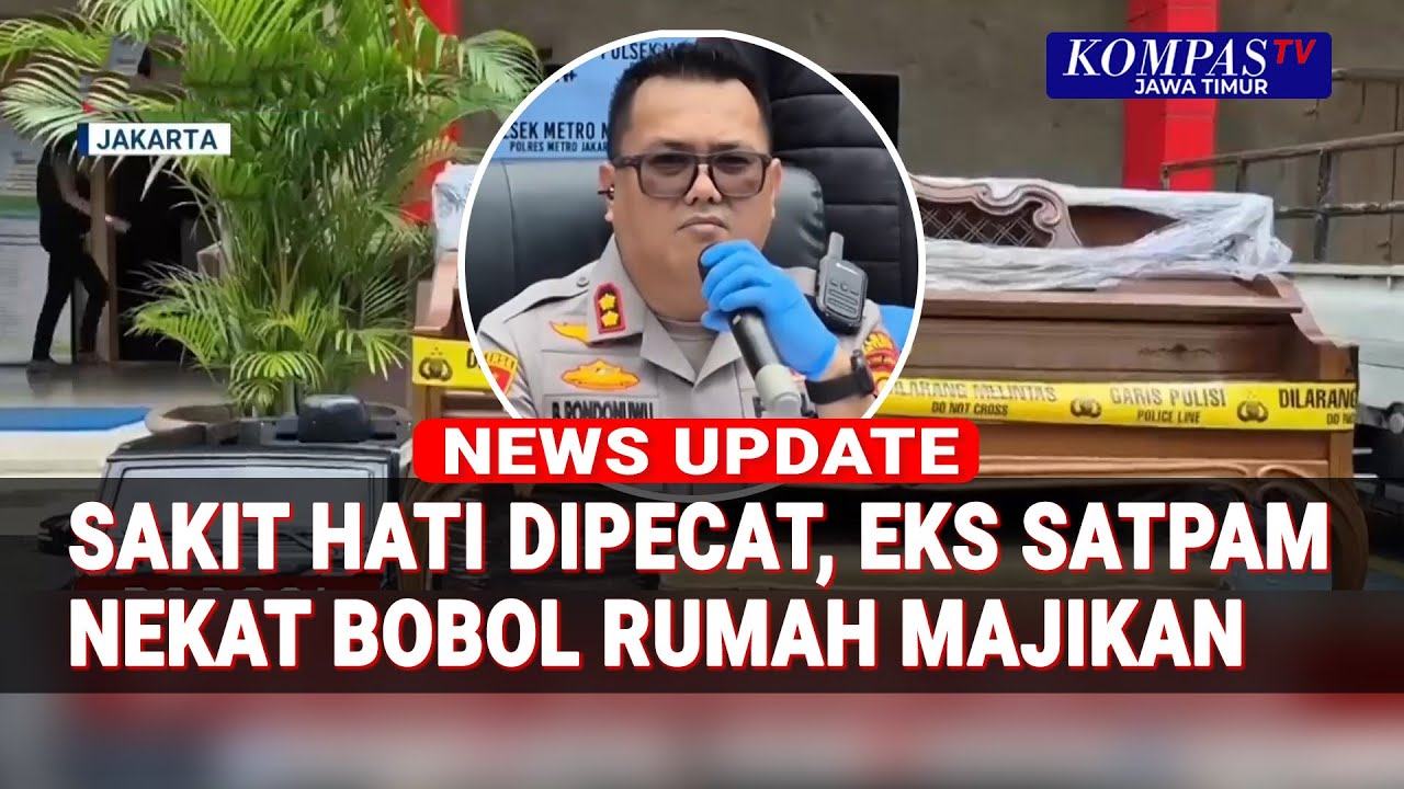 Rumah Mewah Dibobol Eks Satpam yang Sakit Hati Gegara Pemecatan