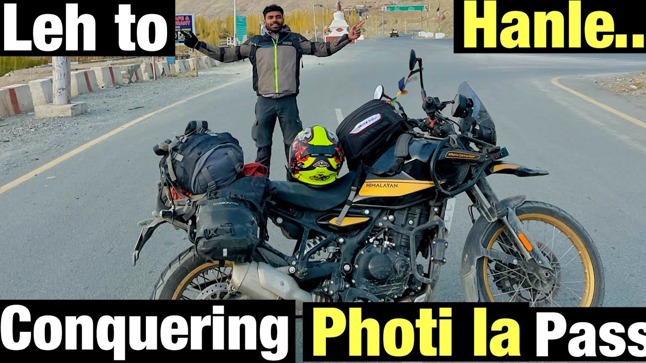 Leh to Hanle 300 km,Next Day Covering World 6 Most Dangerous Pass Photi La..🥷🏻☠️😶‍🌫️🥶