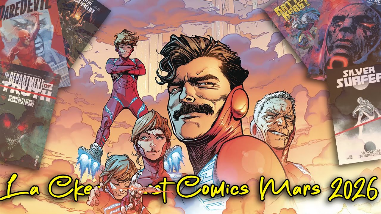 La CHECK-LIST COMICS de MARS 2026