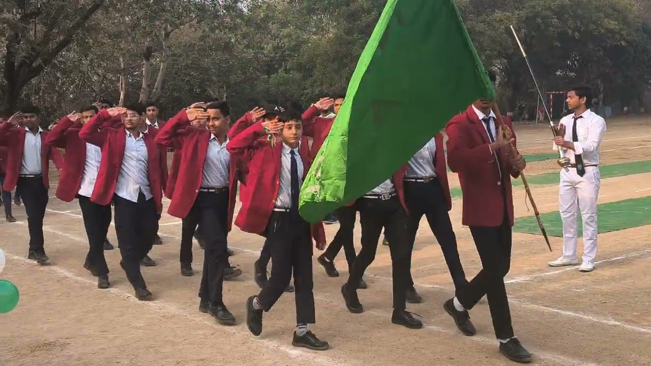 Republic day parade of JNV JHANSI