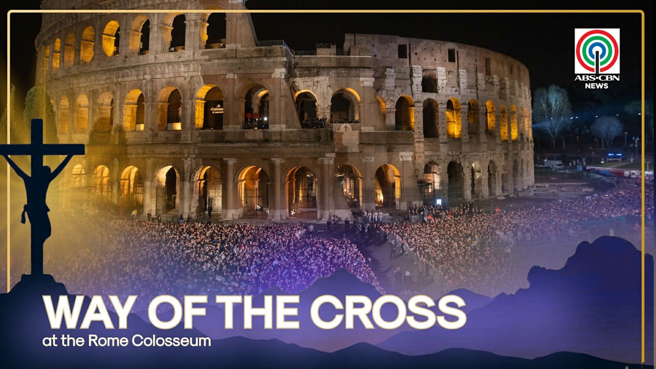LIVE: Way of the Cross at the Colosseum, Rome | April 4, 2026