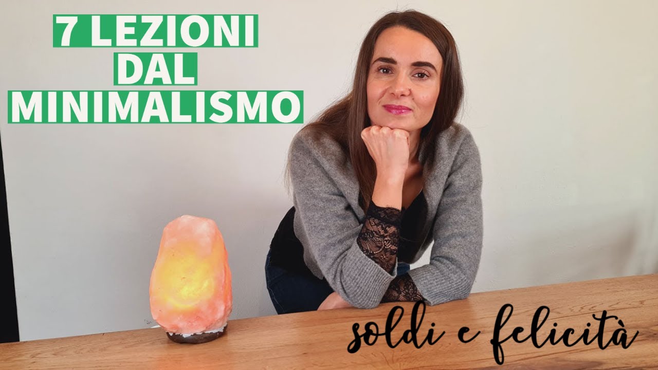 MINIMALISMO: cosa ho imparato dopo 1 anno