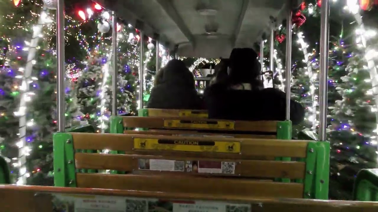 Irvine Park Railroad Christmas Train Irvine California Orange Country
