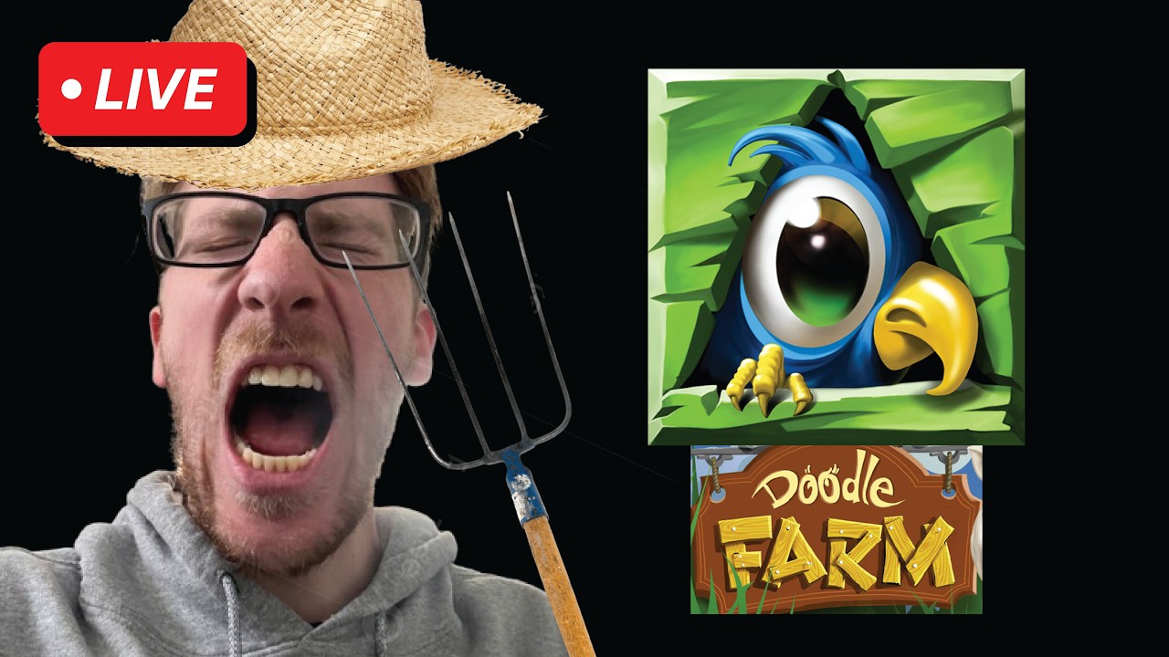 can't end stream until I beat DOODLE FARM