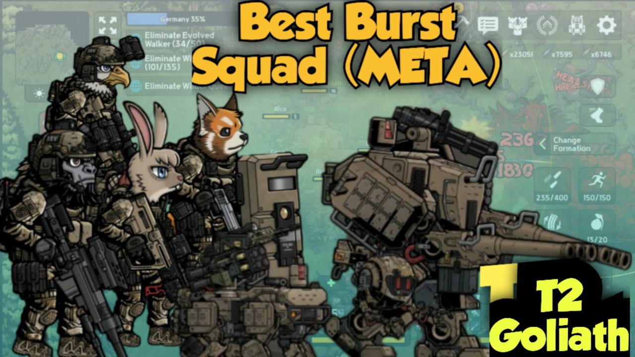 Bad 2 Bad Apocalypse - Meta squad with T2 Goliath
