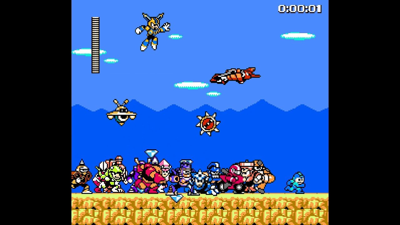 【Mega Man Maker】足速い選手権2025