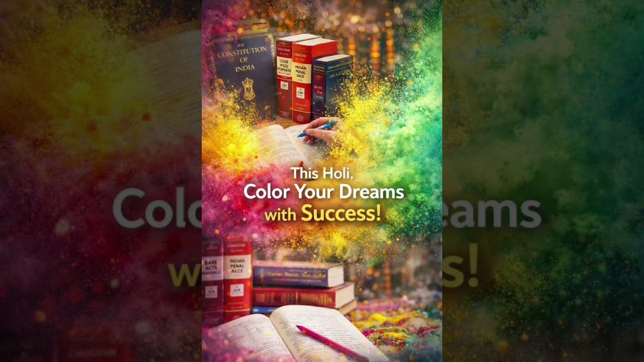 Happy Holi #judiciarypreparation #judiciaryexams#APOexams#BiharAPO#Biharjudiciary