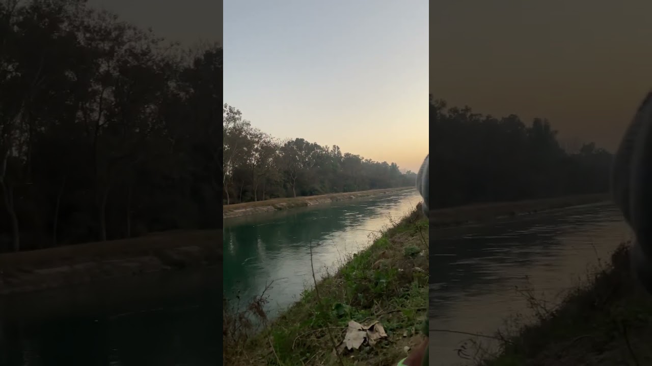 Bhakra river , Samana , Patiala #india #punjab #river #peace #overflow #flood