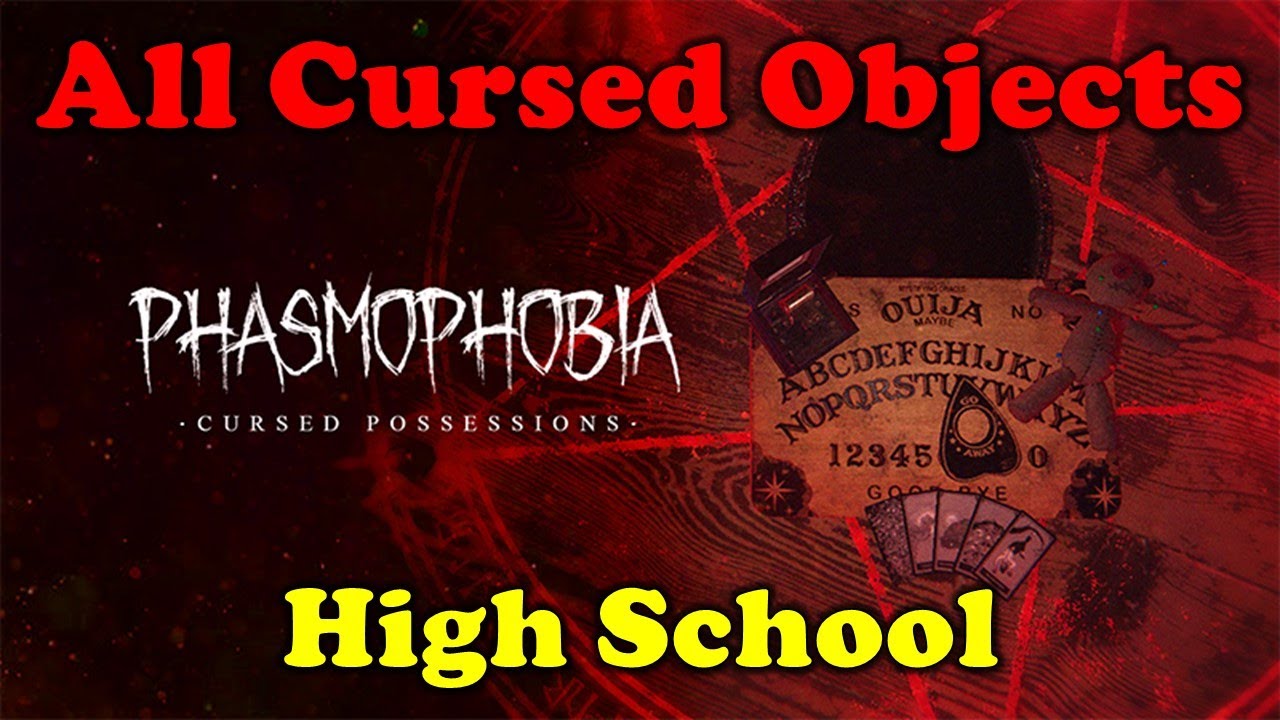Phasmophobia - Location of All Cursed Objects, Brownstone High School