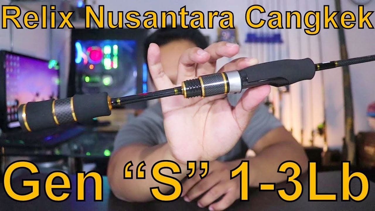 Ini Dia Joran yang Gue Cari | Joran Ultralight Gahar nan Elegan | Relix Cangkek Gen S 1-3Lb