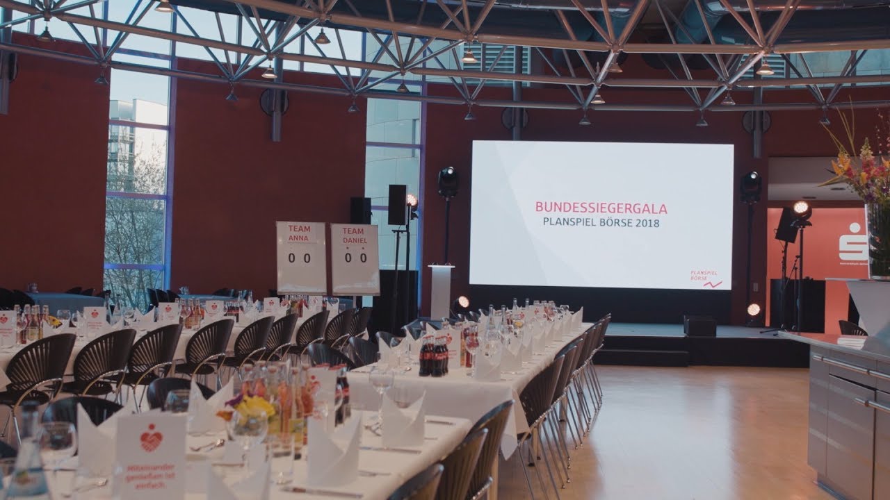 Bundessiegergala | Planspiel Börse 2018