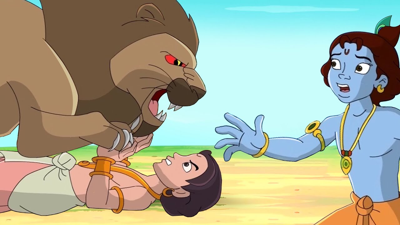 Krishna aur Balram - Shaitan Sher | शैतान शेर | Videos for Kids