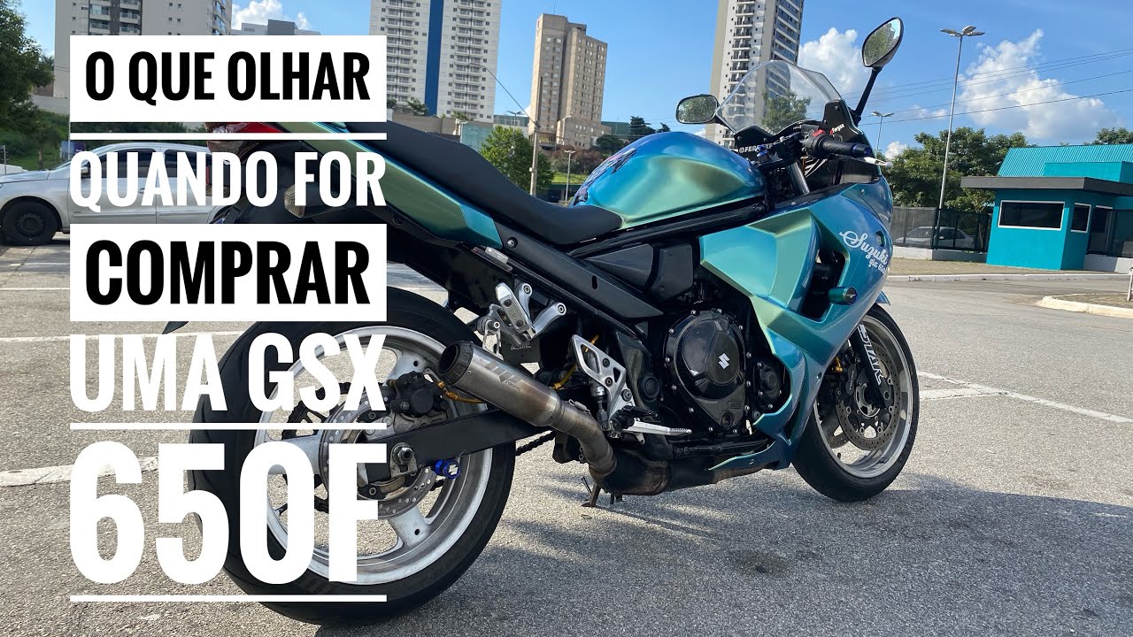 GSX 650F - O que olhar quando for comprar *