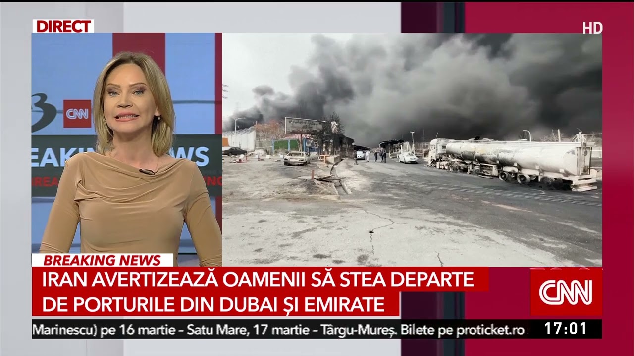 Acum: Iranul cere evacuarea din Dubai, unde sunt mii de români blocați