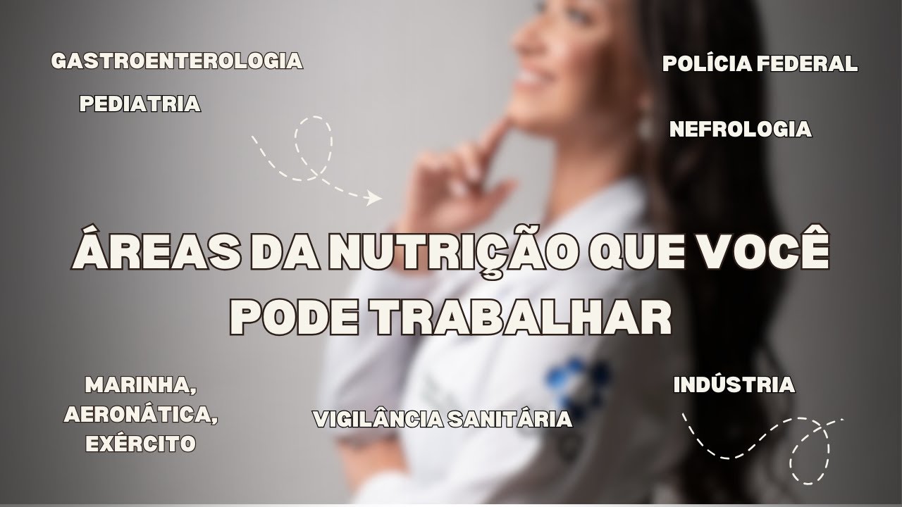 Áreas da Nutrição que NINGUÉM te conta na faculdade
