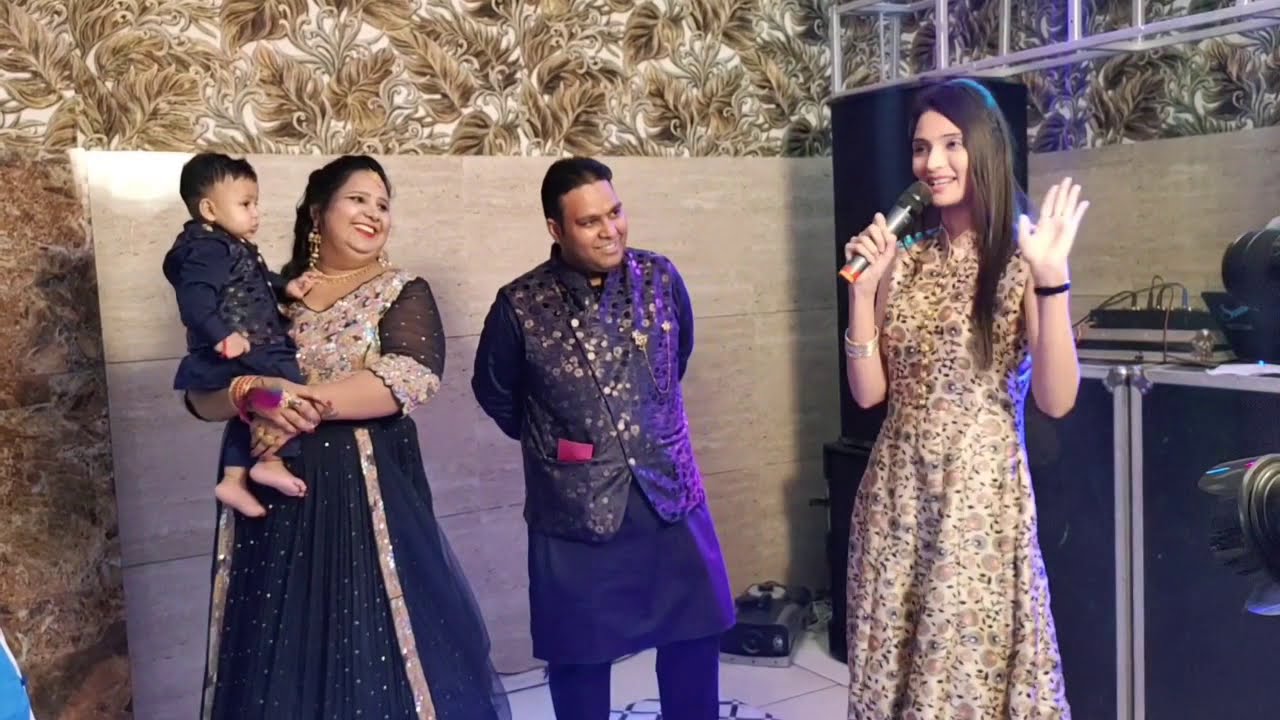 Anchor Naina Arora Hosting Birthday Party | First Birthday Party | Part 1