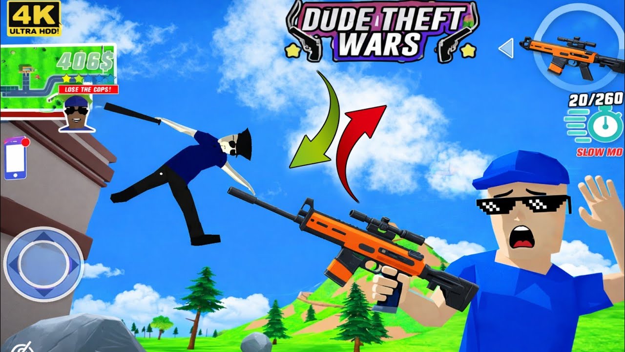 Jack Found New Weapons in Dude Theft Wars 🔓🔥