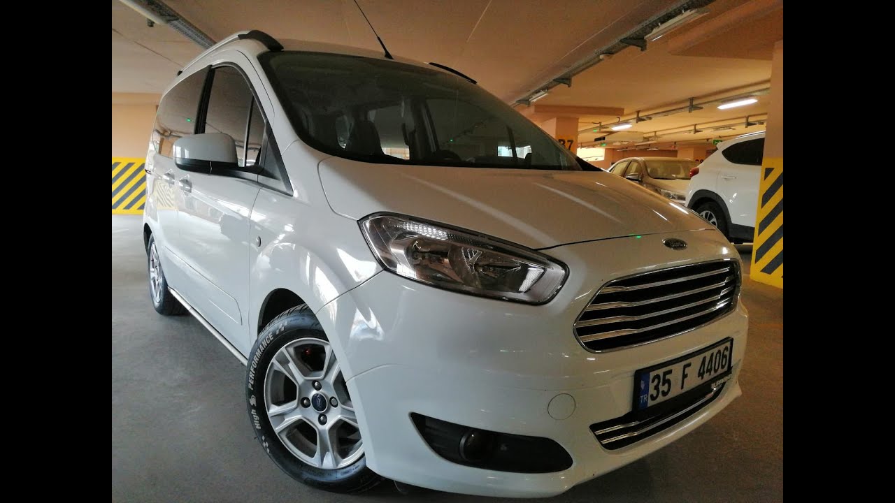 FORD TOURNEO COURİER 2015 MODEL 1.5 75 BG TEST SÜRÜŞÜ