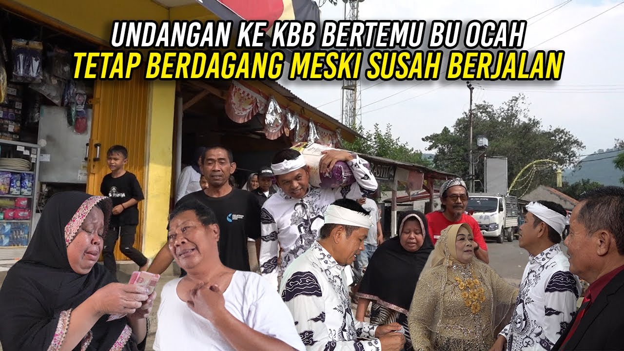 UNDANGAN KE KBB | KDM BERTEMU DENGAN BU OCAH | TETAP BERDAGANG MESKI SUSAH BERJALAN
