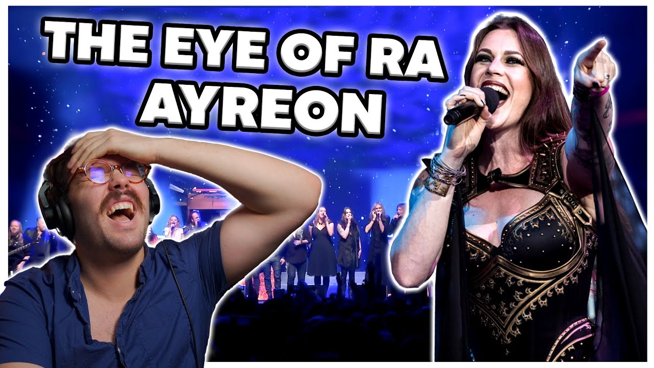 Ayreon - The Eye Of Ra (Видео с реакцией преподавателя вокала)