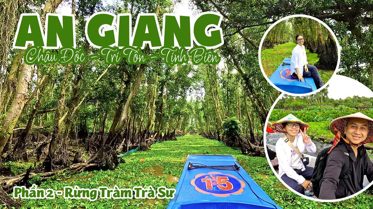 Rừng Tràm Trà Sư - đắm chìm trong không gian xanh mướt bạt ngàn - Một thoáng An Giang - Phần #2