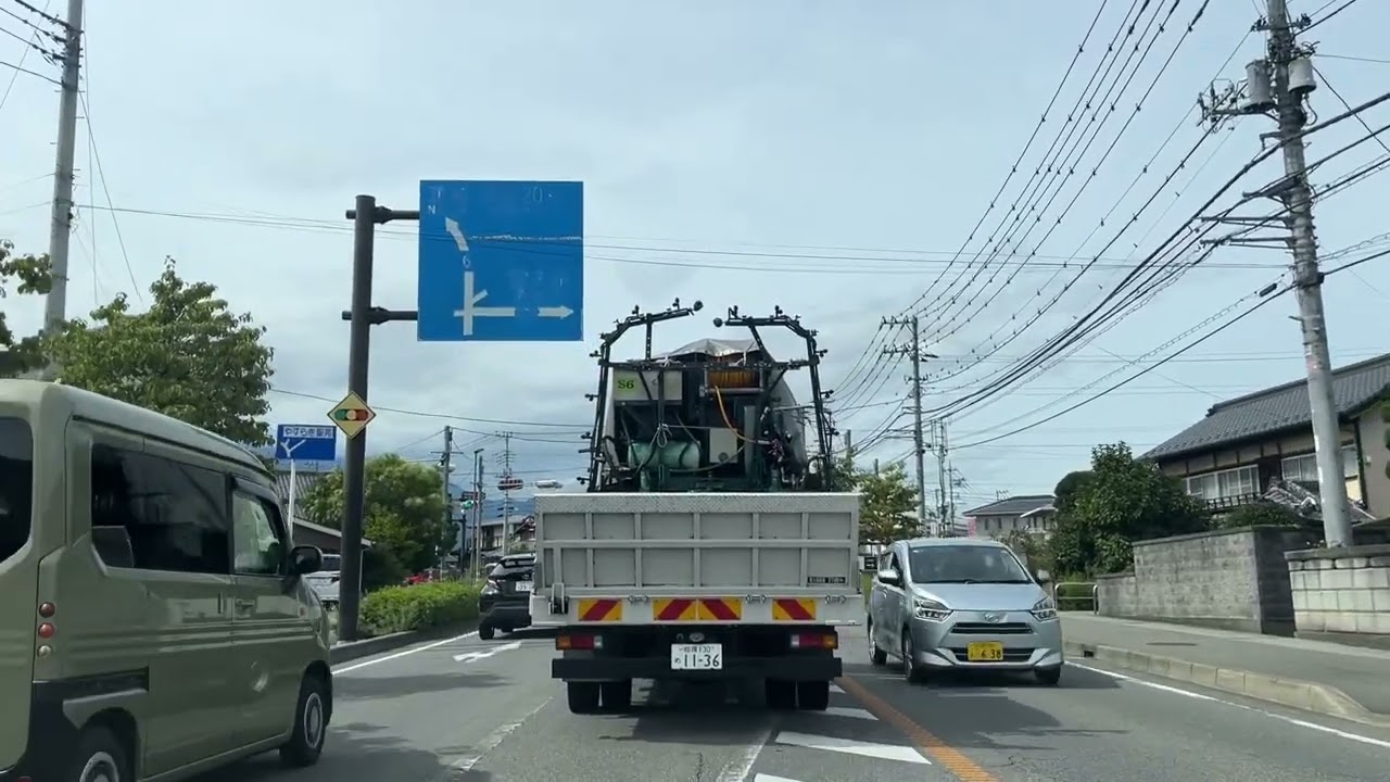 山梨県道616号島上条宮久保絵見堂線①（旧ルート）