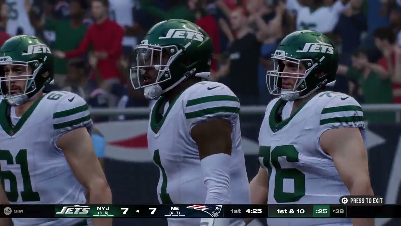 2026: Week 15 - Jets vs. Patriots 1st Half