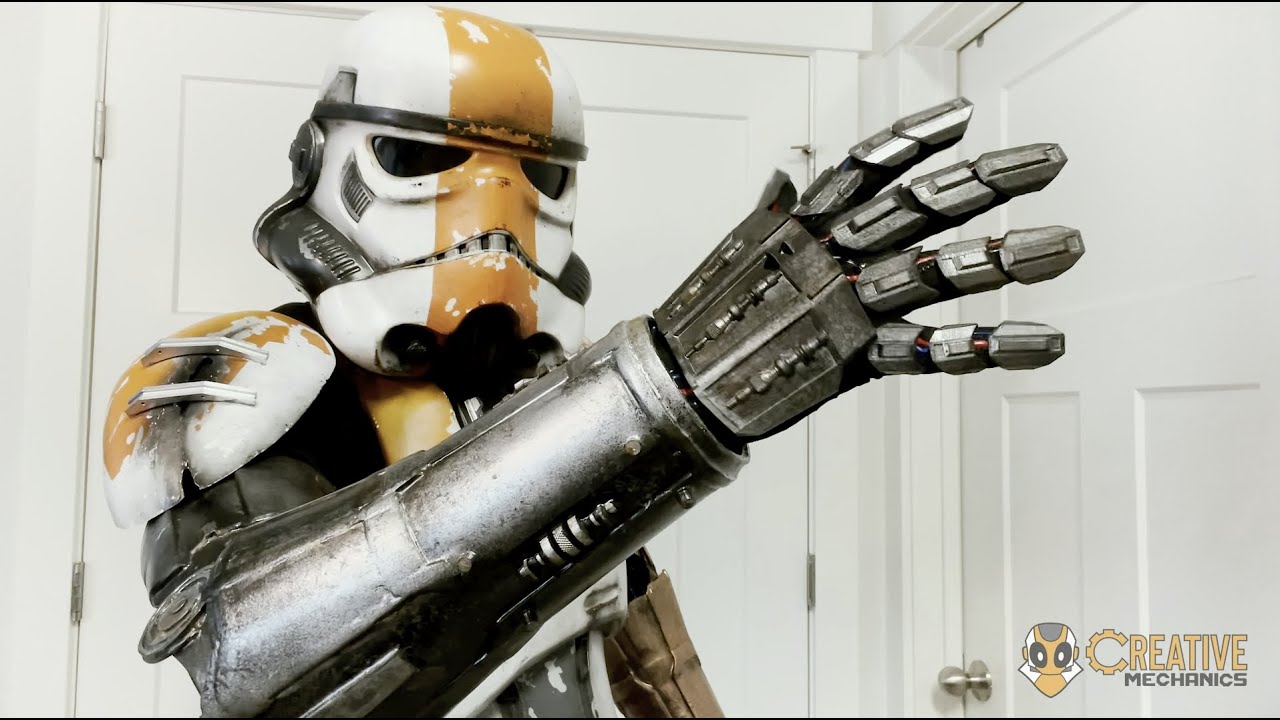 Star Wars Droid Mech arm cosplay tutorial