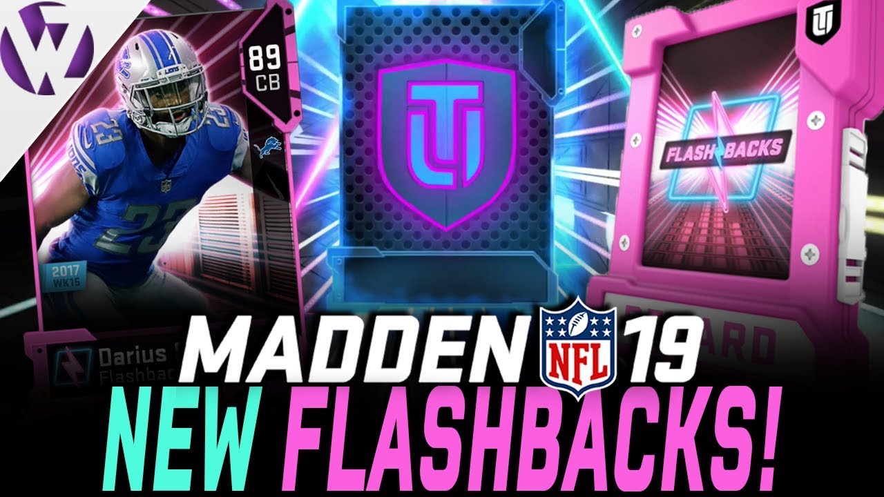 NEW FLASHBACK PACK ANIMATION! | 5 NEW FLASHBACKS! | Madden 19 Flashback Pack Opening