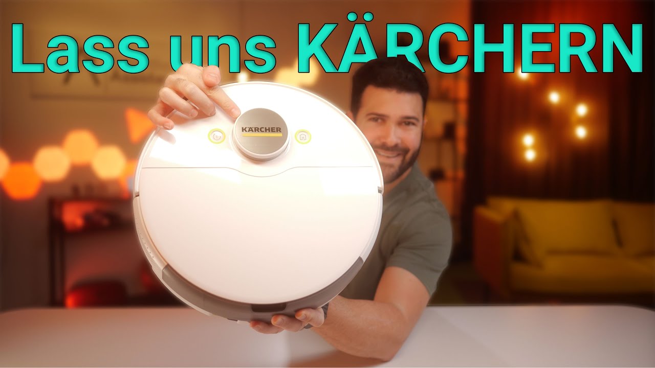 KÄRCHER RCV 5 im Test - Ist der Saugroboter die neue Art zu 