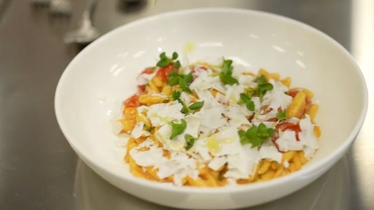 The Dish: Cavatelli with Sicilian Trapanese Pesto from Nicholas Elmi at The Pump House