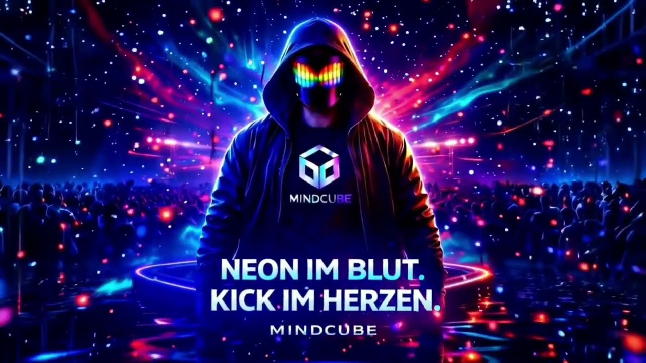 MindCube – NEON IM BLUT. KICK IM HERZEN. (Hardstyle Anthem) ⚡💙