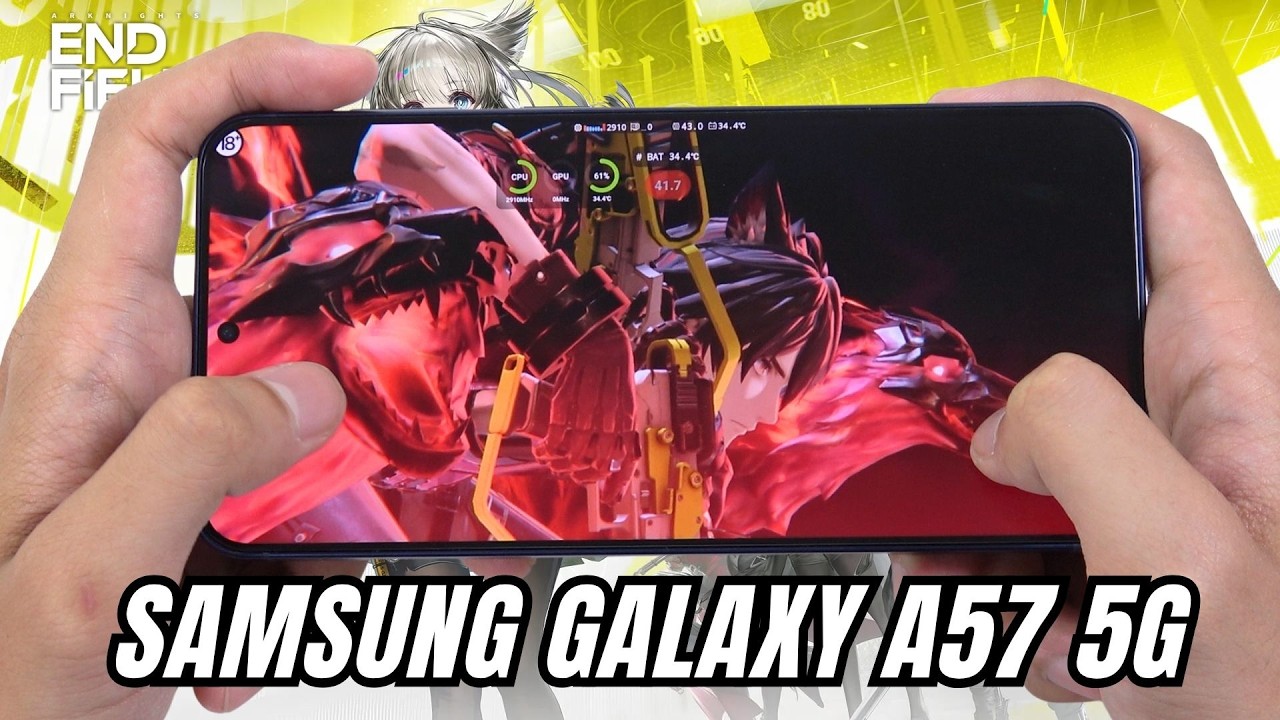 SAMSUNG GALAXY A57 5G Test Game Endfield | Exynos 1680