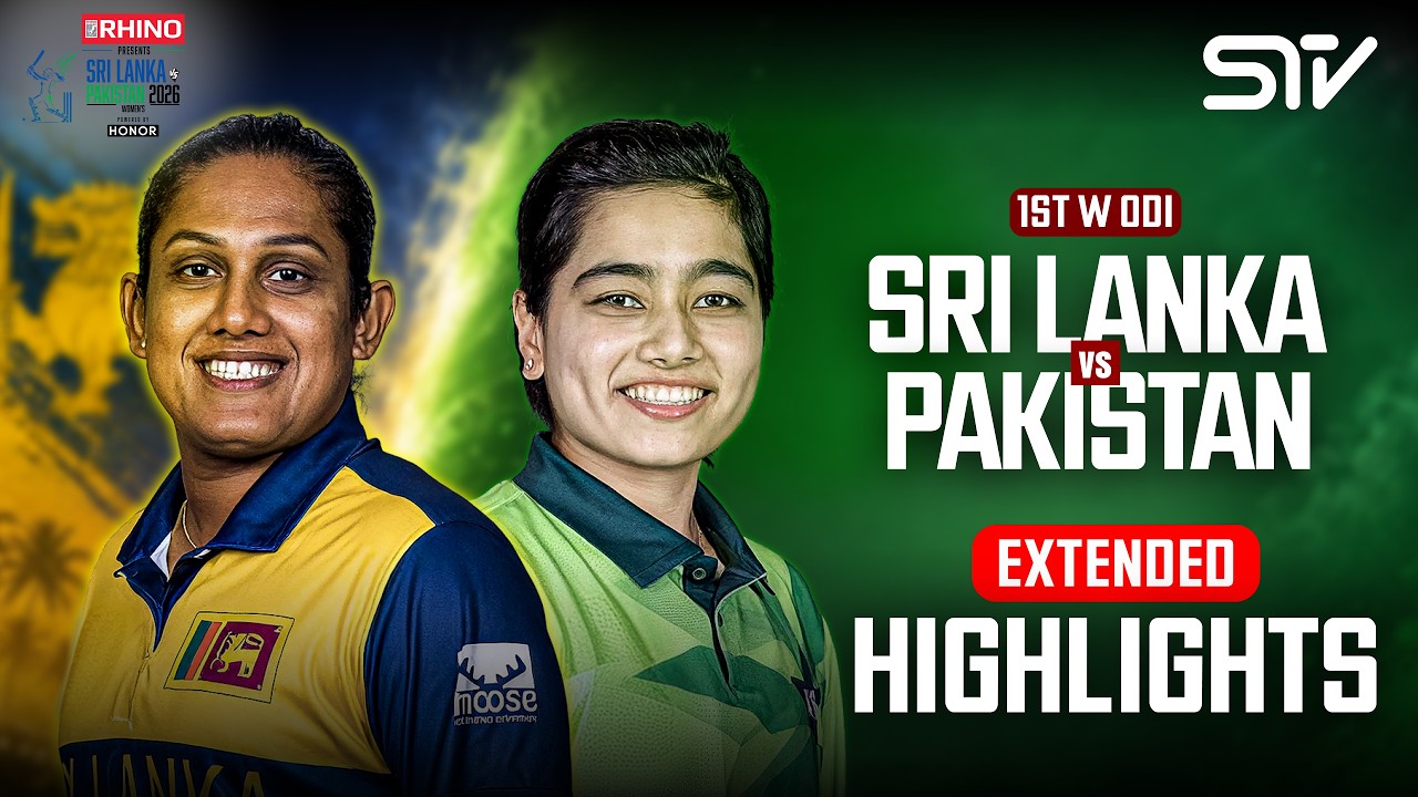 Full Match Highlights | Sri Lanka Women v Pakistan Women | Match 01 | ODI Series 2026 | M9l1K
