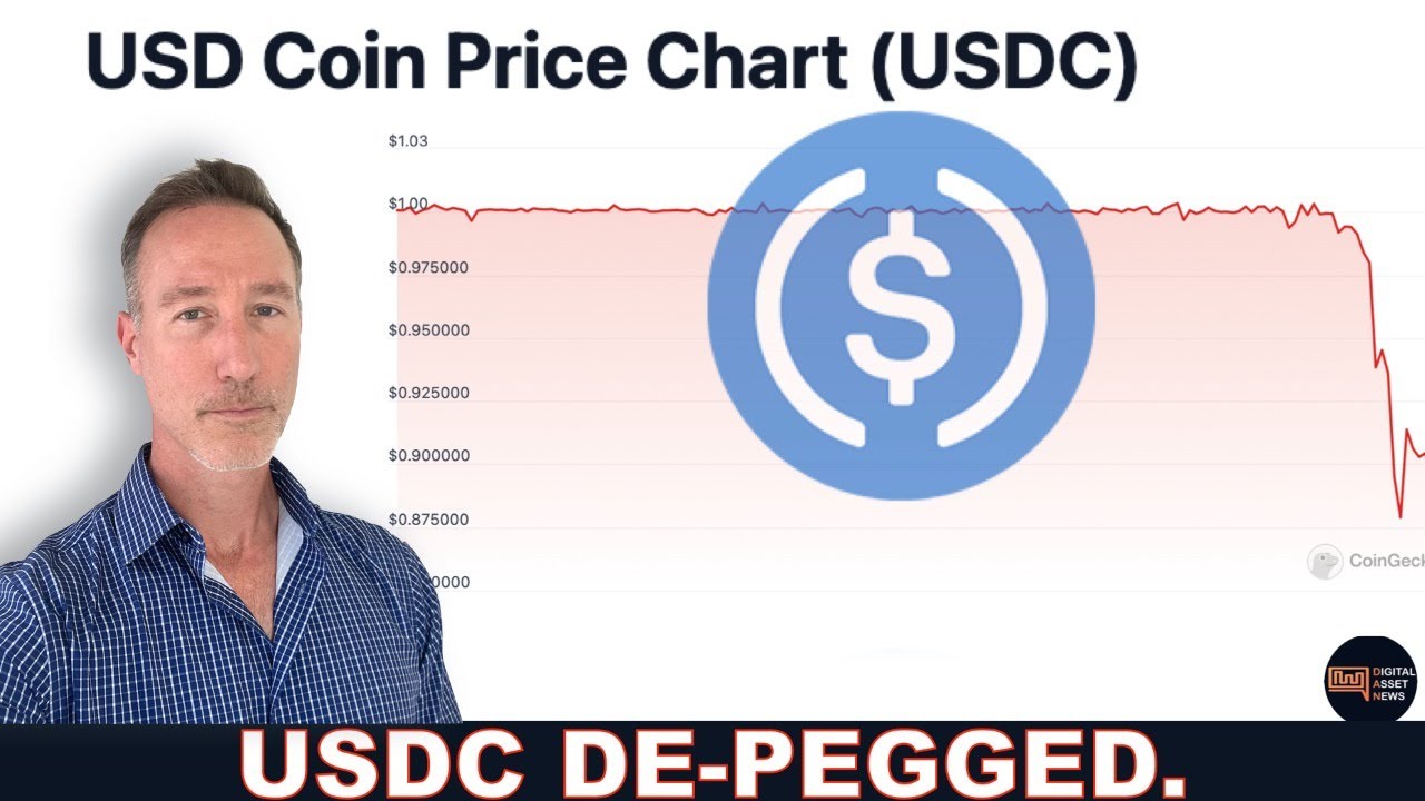 USDC STABLECOIN IN TROUBLE. HERE'S WHY & WHAT YOU NEED TO KNOW NOW.