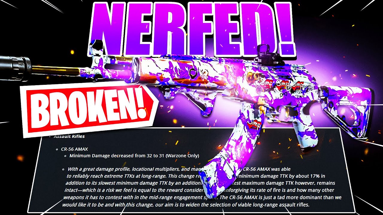 NEW CR56 AMAX NERF... STILL WARZONE META GOD GUN 🤣 *UPDATED* AMAX CLASS SETUP LOADOUT (OVERPOWERED)