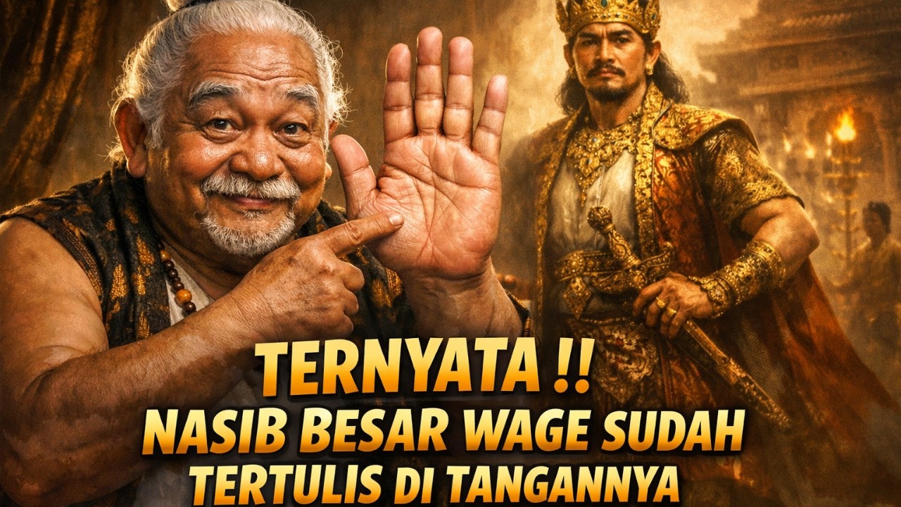 TERNYATA !!!NASIB BESAR WAGE SUDAH TERTULIS DI TANGANNYA