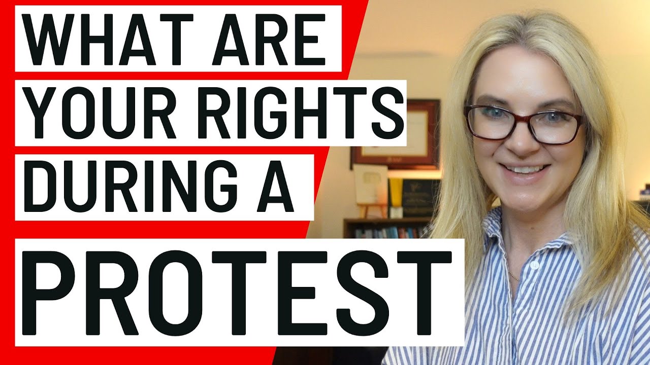What are your rights during a protest?