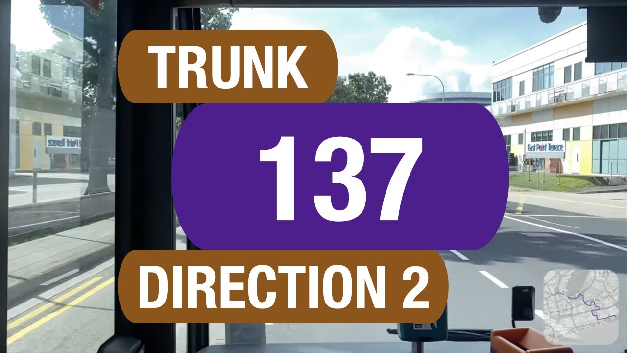 SBS Transit Trunk 137 (Direction 2) | Bus Service Route Visual