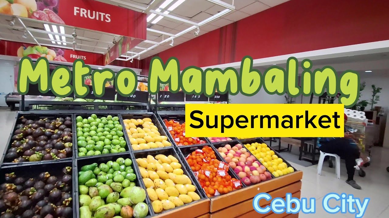 Walking 🚶‍♂️ tour 2024 |  Metro Mambaling Supermarket • CEBU  CITY • PHILIPPINES 🇵🇭