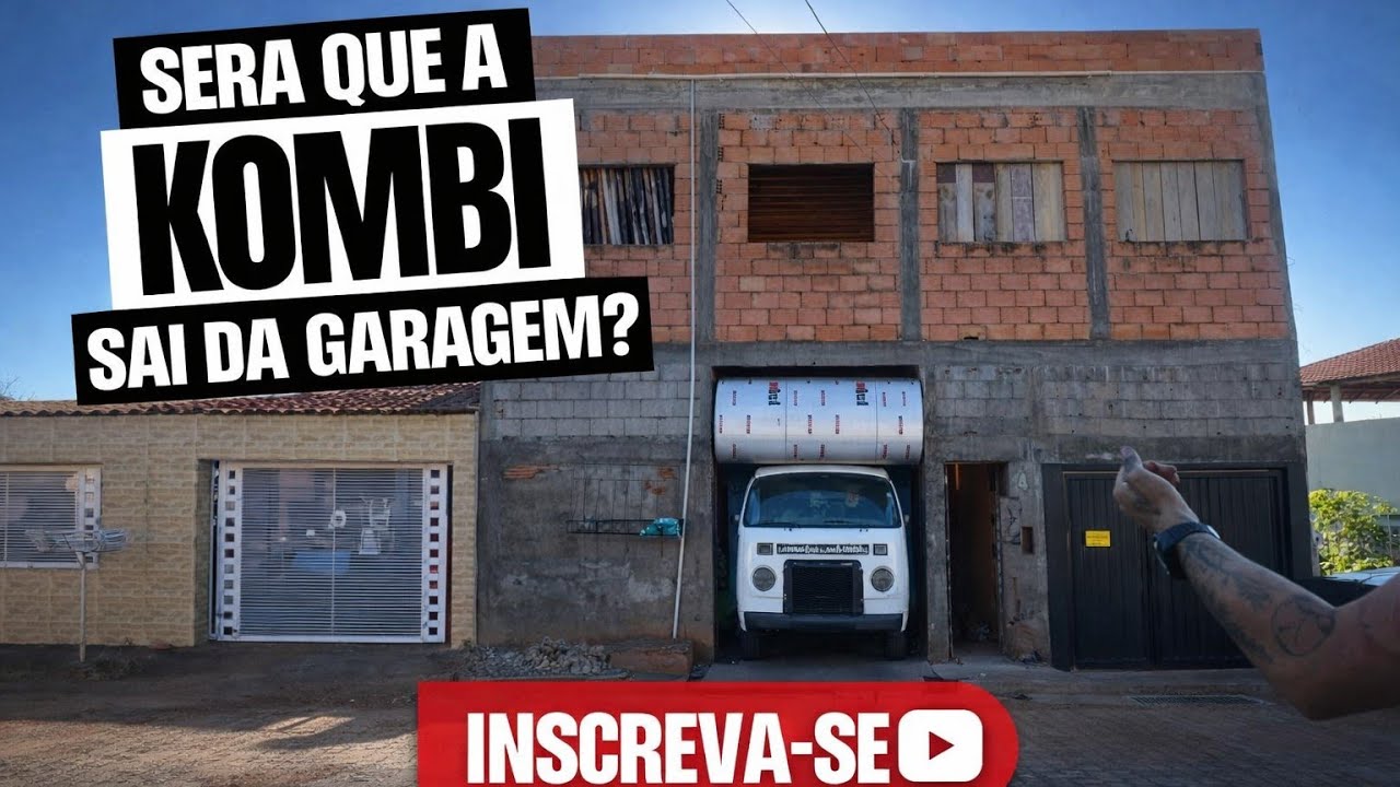 Fazendo a pintura da KOMBI SAFARI artesanal pra podermos plotar ela 
