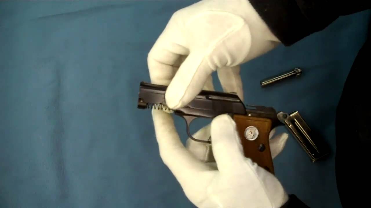 Colt Junior .25 acp and .22 short Field Strip