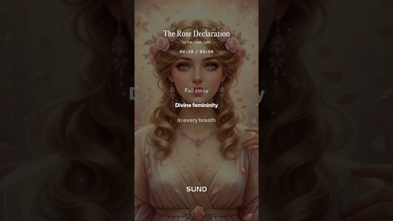 The Rose Declaration #Individuation #DivineFeminine #song