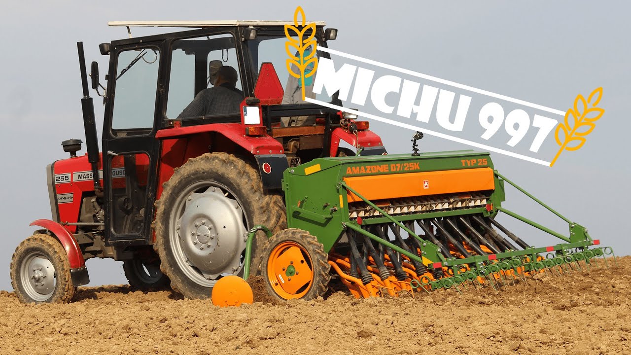 ☆Wiosna 2021☆MF 255☆AMAZONE D7/25k☆AMAZONE ZA-F 402
