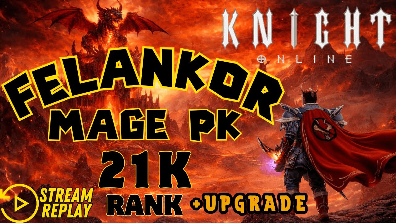 Destan | Inna 23:30 Felankor Mage PK Ardına Upgrade | +265 MP | 26K Rank Stream Replay (2 Nov 2025)