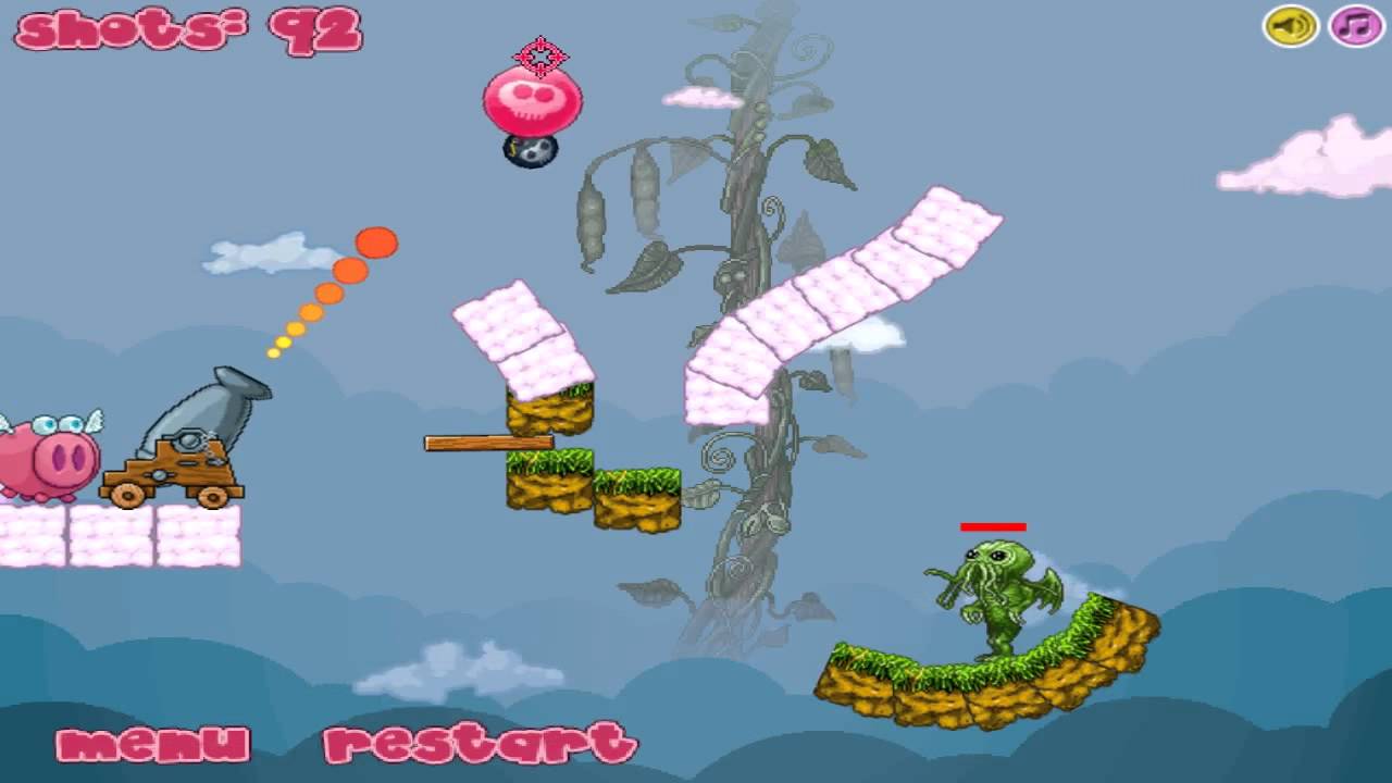 Shooter Piggy Gameplay Walkthrough