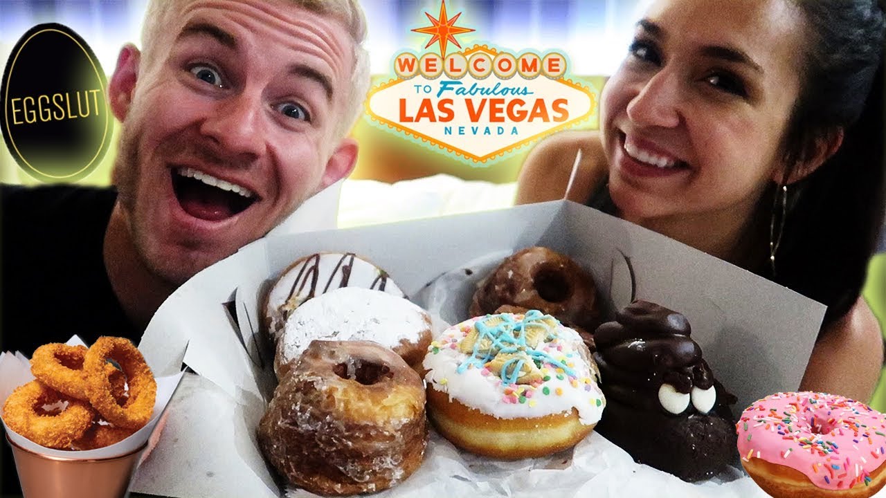 WE ATE WHATEVER WE WANTED IN LAS VEGAS FOR A DAY!