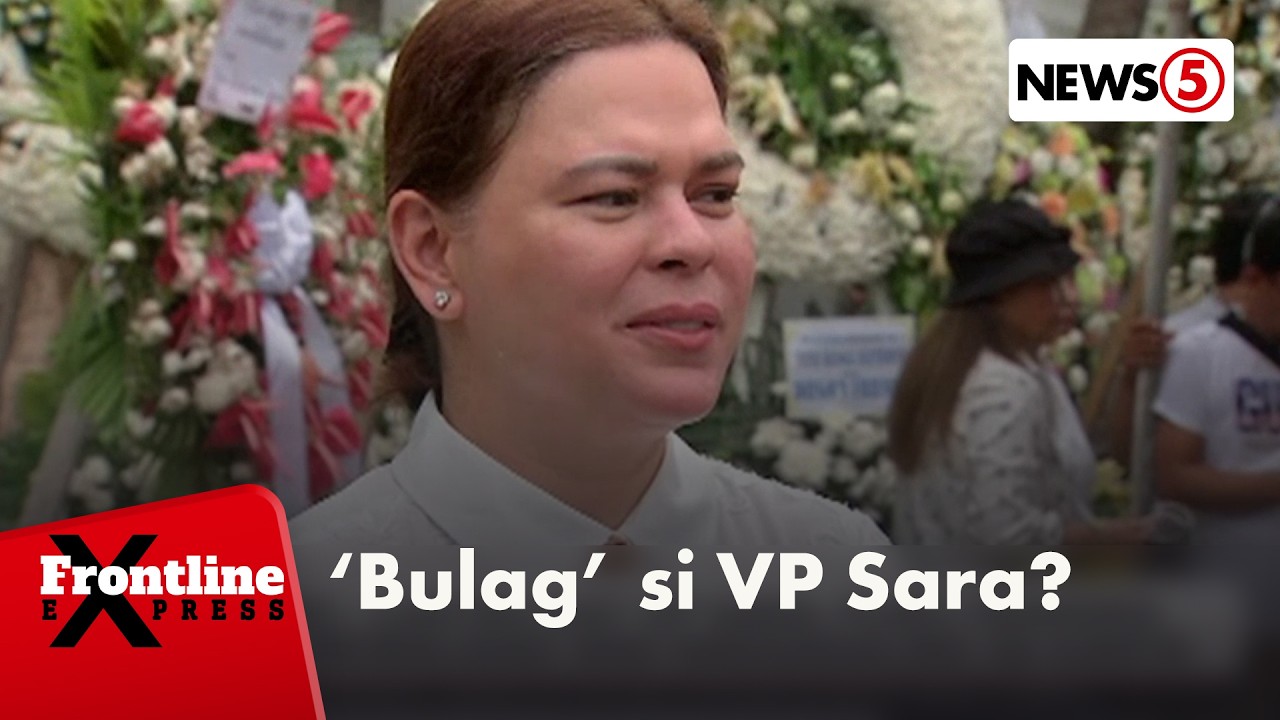 Palasyo, may buwelta kayVP Sara kaugnay sa ginagawa ni PBBM sa bayan | Frontline Express