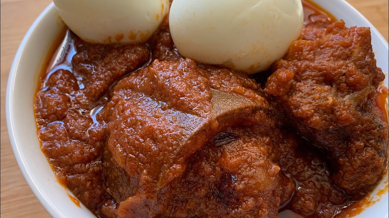 Ghana Waakye Stew recipe